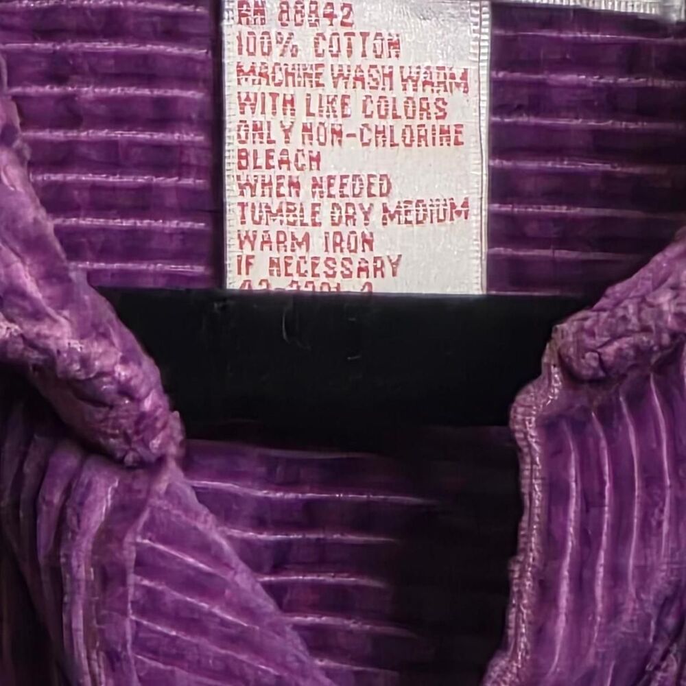 Cambridge-satchel Men's Purple Shirt - Picture 3 of 3